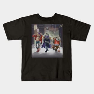 Shredder, Rocksteady and Bebop Kids T-Shirt